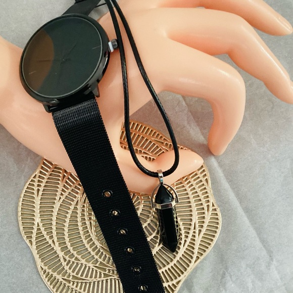 2pcs watch, set for men necklace included gift for anniversary and more - Picture 2 of 9